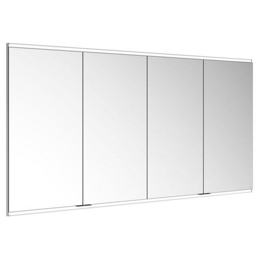Spiegelkast verlicht wandinbouw 1900x900x120mm zilv 800410191100400