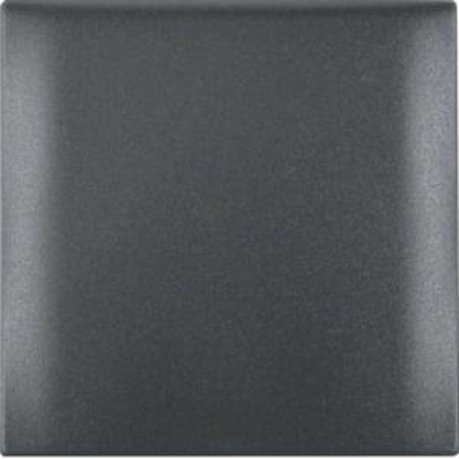 Afdekraam 1-v met klapdeksel berker Integro antraciet