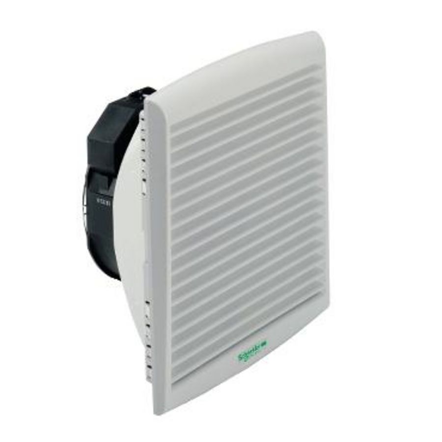 Geforceerde ventilatie 165m3 48V rooster en filte ClimaSys