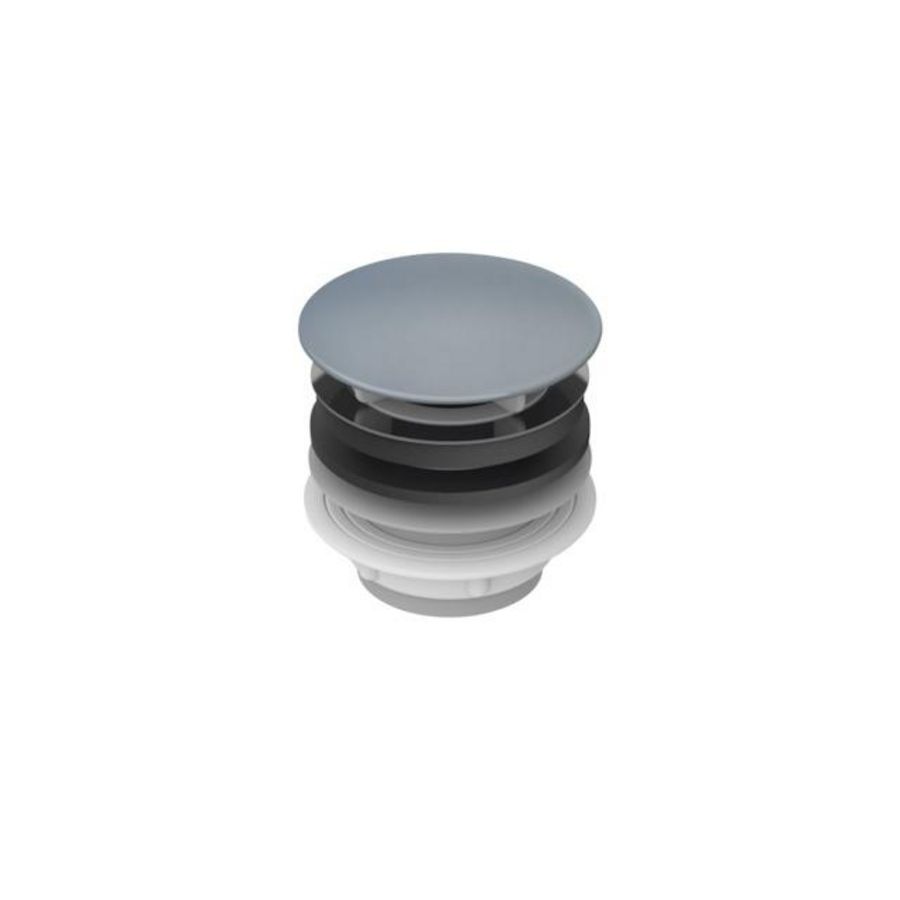 Afvoerplug 11/4" geglazuurd Blue Satin