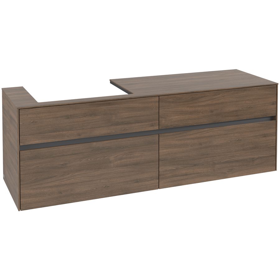 Wastafelonderkast Collaro 1600x548x500mm C02200VH