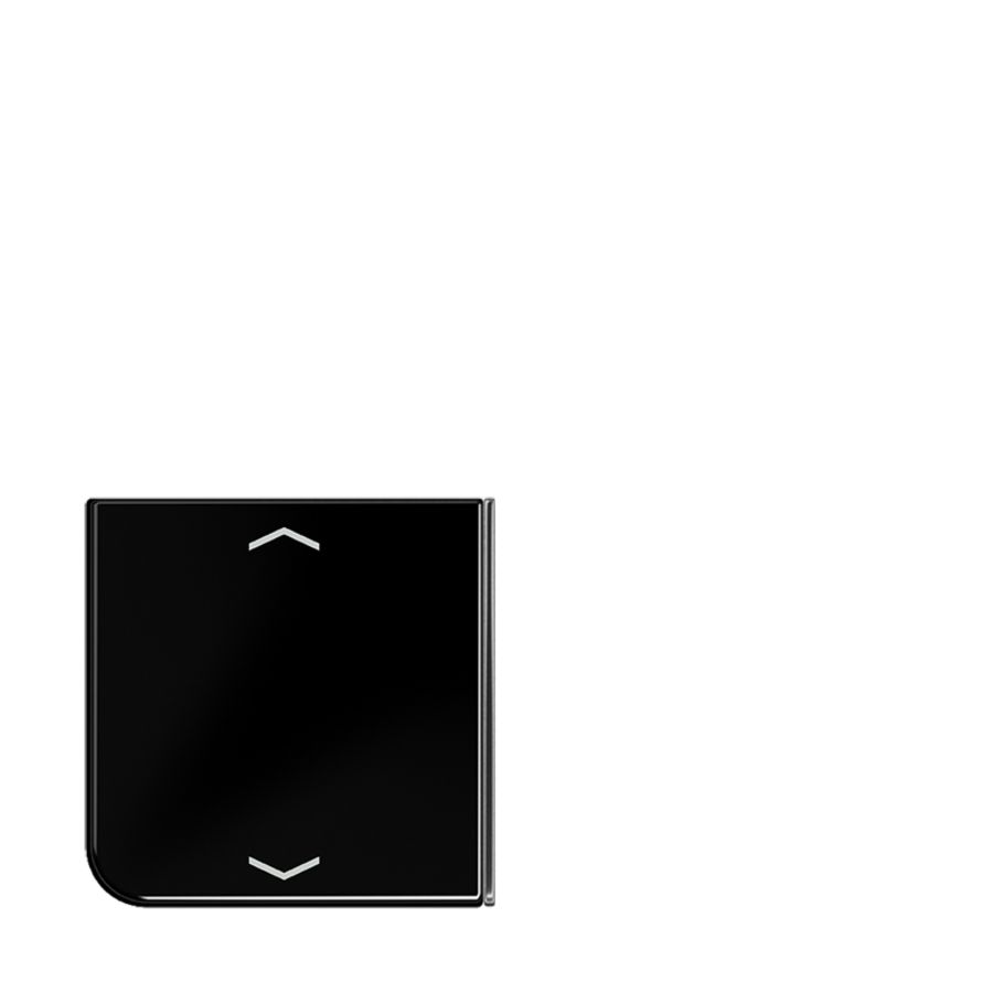 Tastafdekking 4-voudig pijl CD zwart KNX
