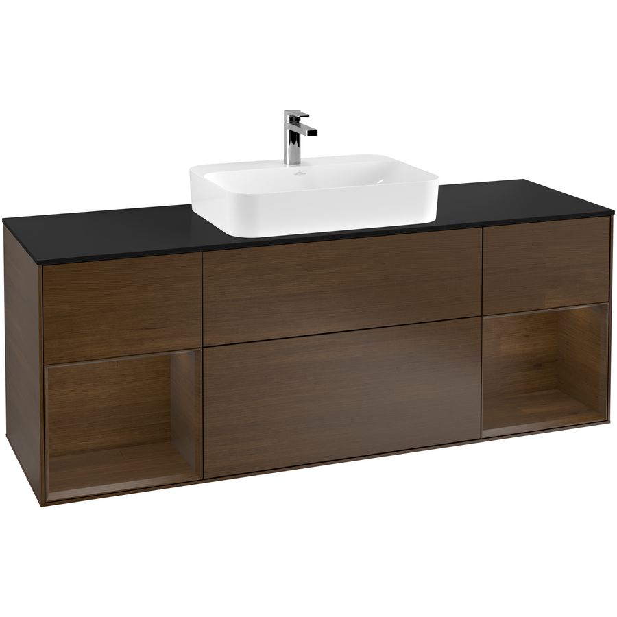 Wastafelonderkast Finion 1600x603x501mm W.Veneer G452GNGN