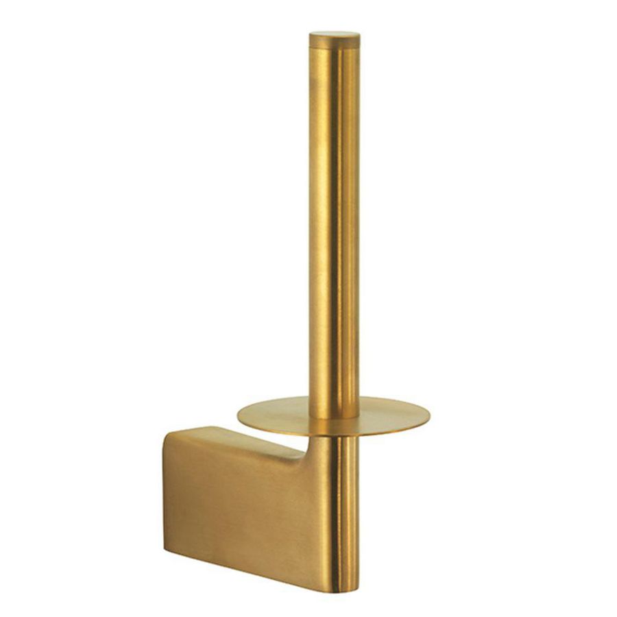 Reserverolhouder geborsteld messing Style
