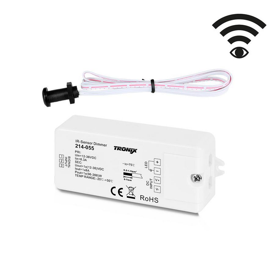 Hand sensor IR 12-36V IP20 lang sensor stuk
