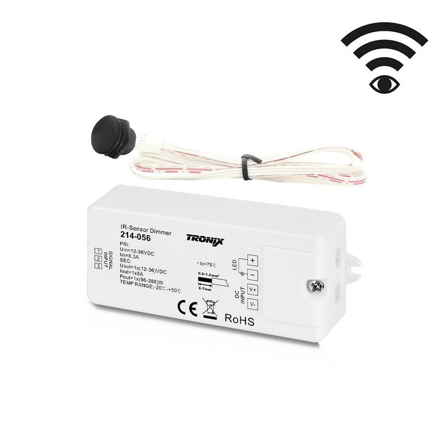 Hand sensor IR 12-36V IP20 kort sensor stuk