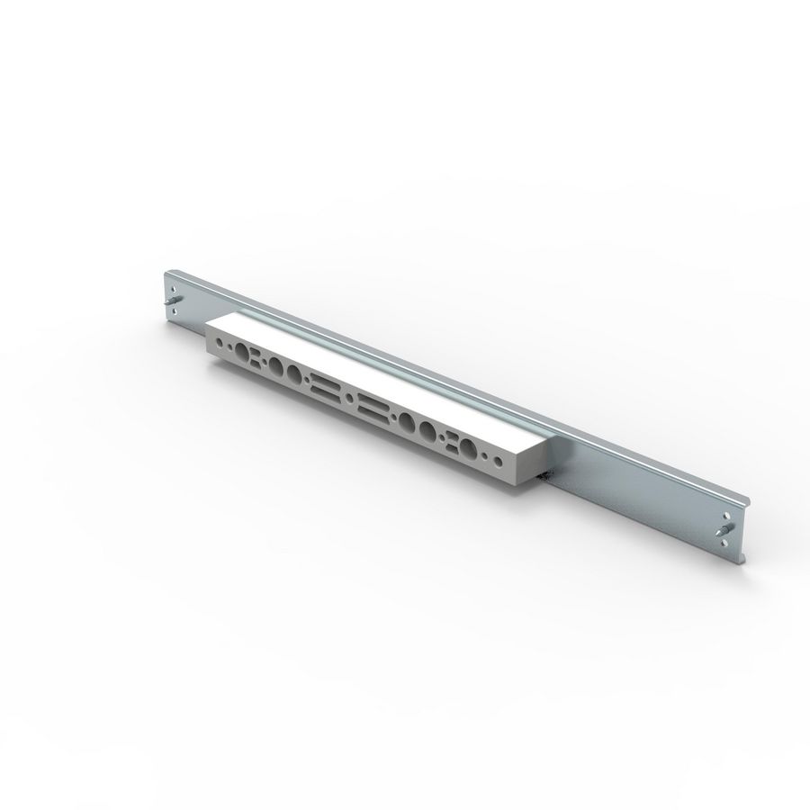 Beugel SPX3-V horizontaal op railstel XL3S