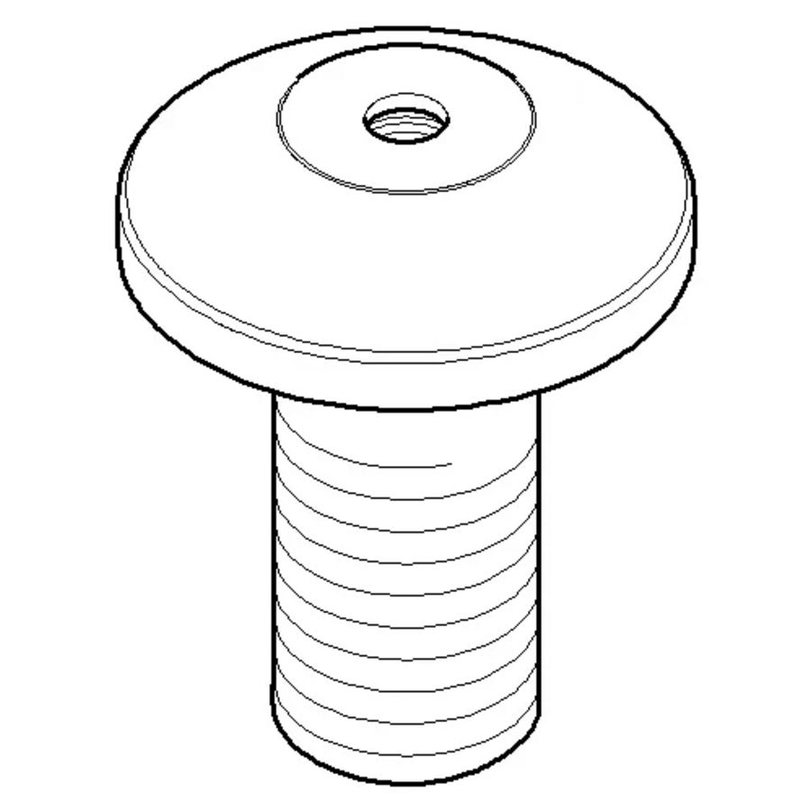Spoorstanggeleider 45x57mm Champagne (22kt Goud)