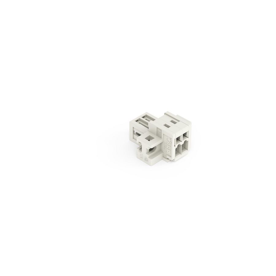 1-draads male steker 1,5mm² li.grijs 734-302/019-000 VVE=100