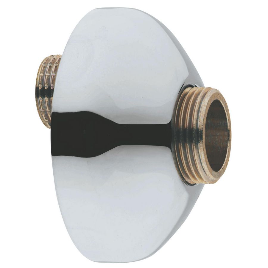 S-koppeling incl. rozet 1/2x3/4 chroom bt.x bt. 12006000