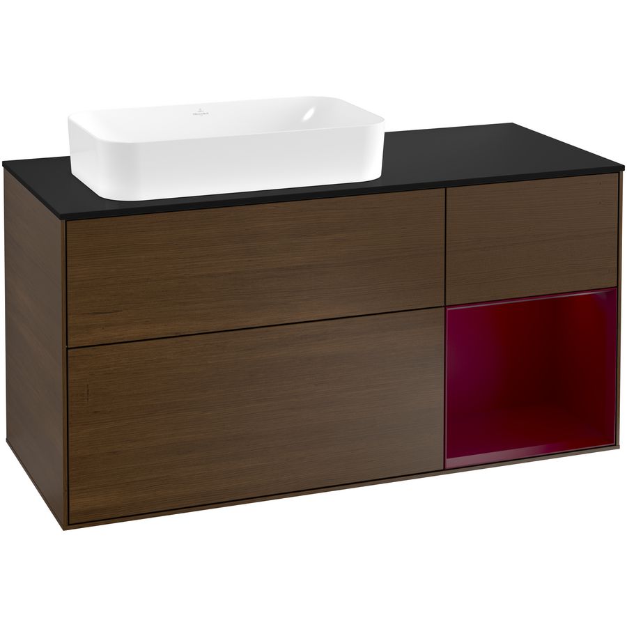 Wastafelonderkast Finion 1200x603x501mm W.Veneer G282HBGN
