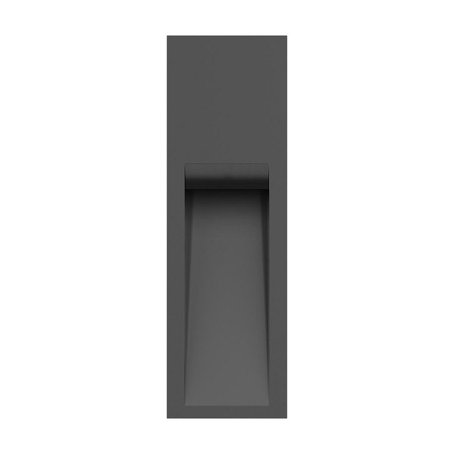 LED-Wandinbouwarmatuur 3000K 9W statisch asymm. extra verspe