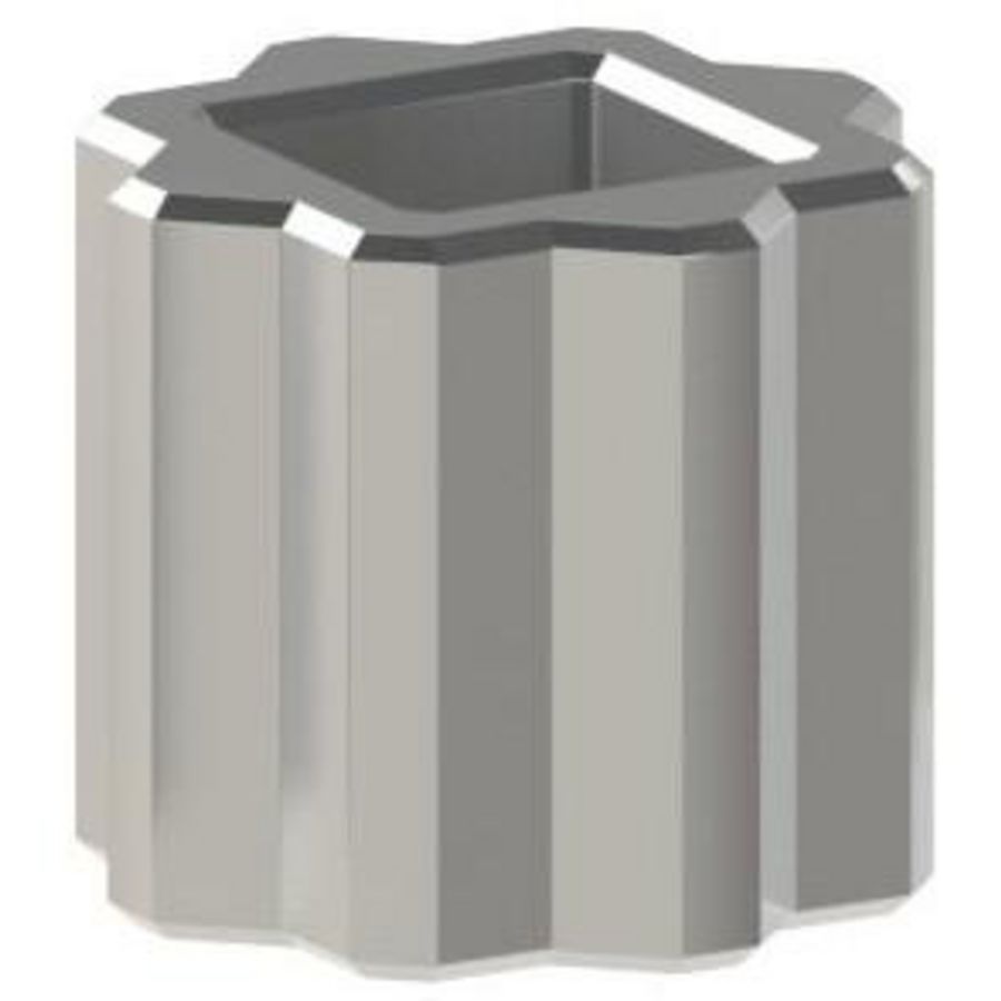 Verloopstuk Ster Inox 304L 14x9x16mm PSA.14/9