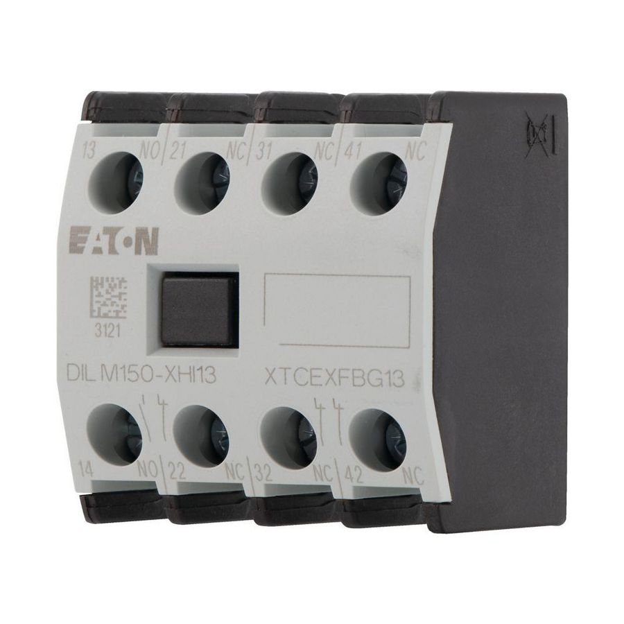 Hulpcontactblok DILM40..170 DILMP63..200 hulpc. 0m 3v VVE=5