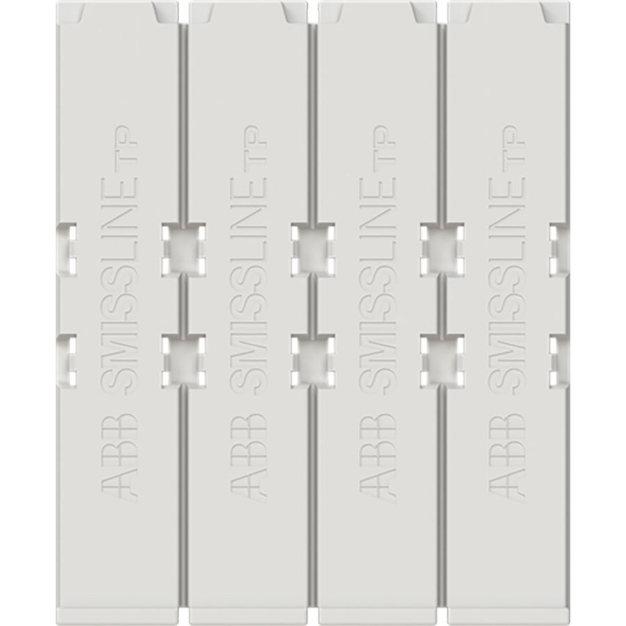 Afdekplaat Smissline 4 module VVE=5