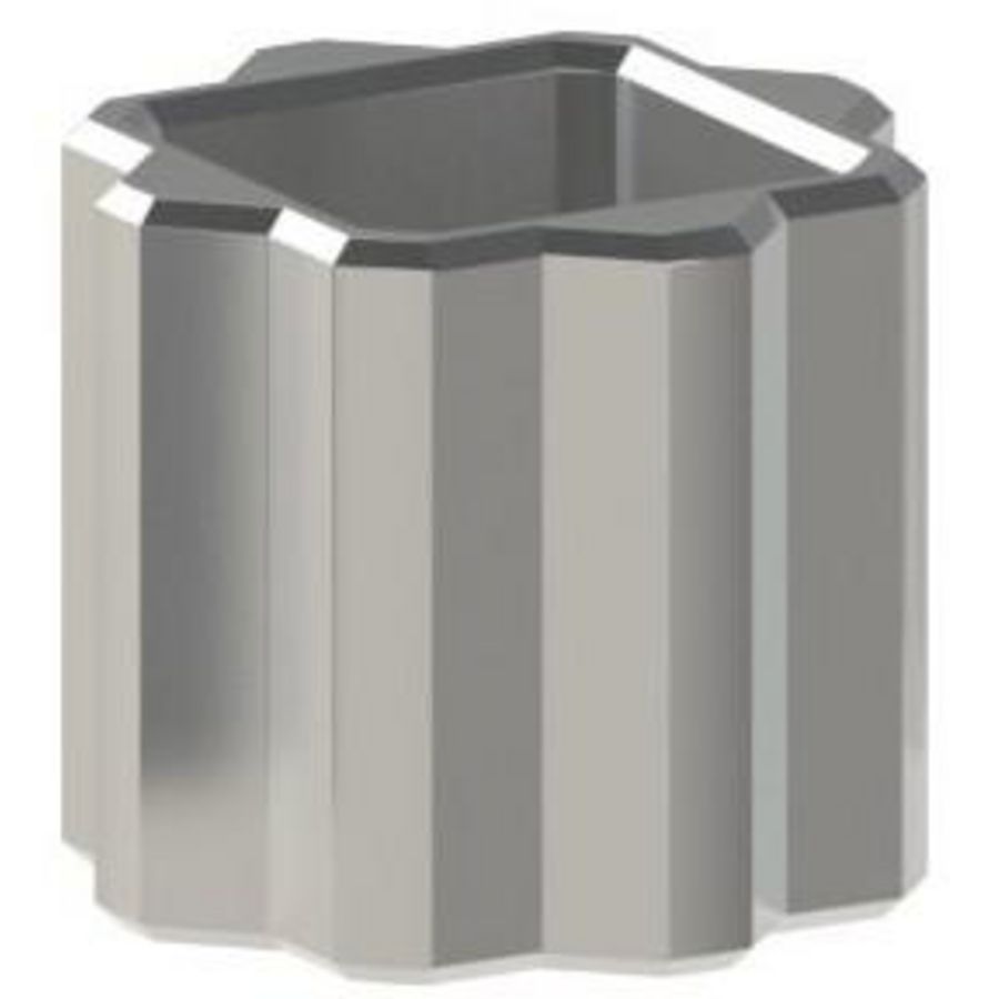 Verloopstuk Ster Inox 304L 14x11x16mm PSA.14/11