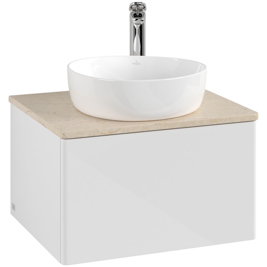 Wastafelonderkast Antao 600x360x500mm G.White.L L29053GF