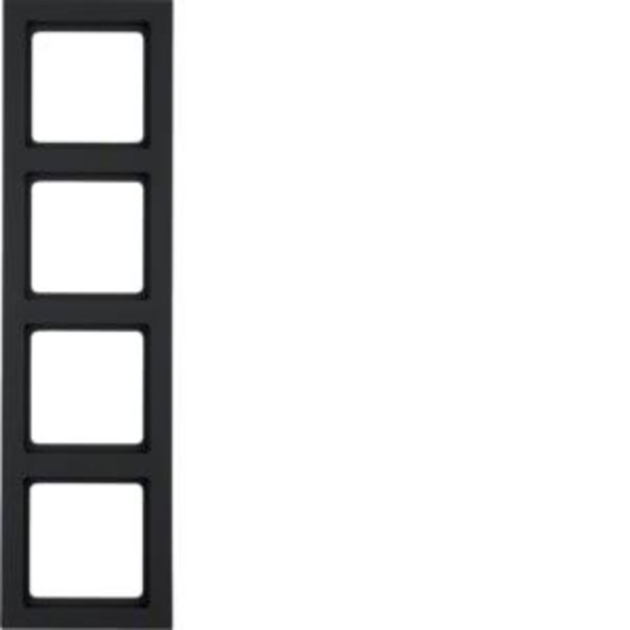 Afdekraam 4-v berker Q.3 antraciet soft-finish