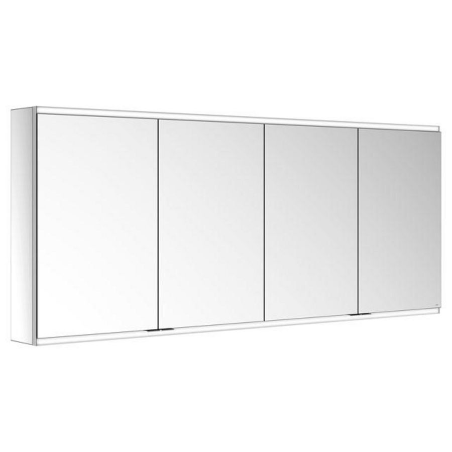 Spiegelkast opbouw DALI 1750x700x160mm zil.