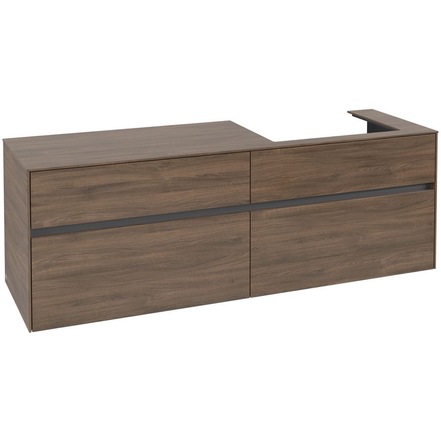Wastafelonderkast Collaro 1600x548x500mm C02300VH