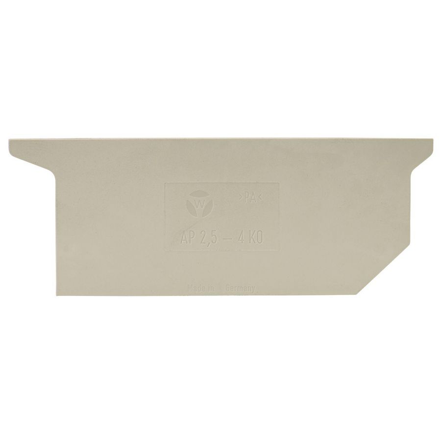 Afsluitplaat AP 2,5-4 ko/v0 VVE=50