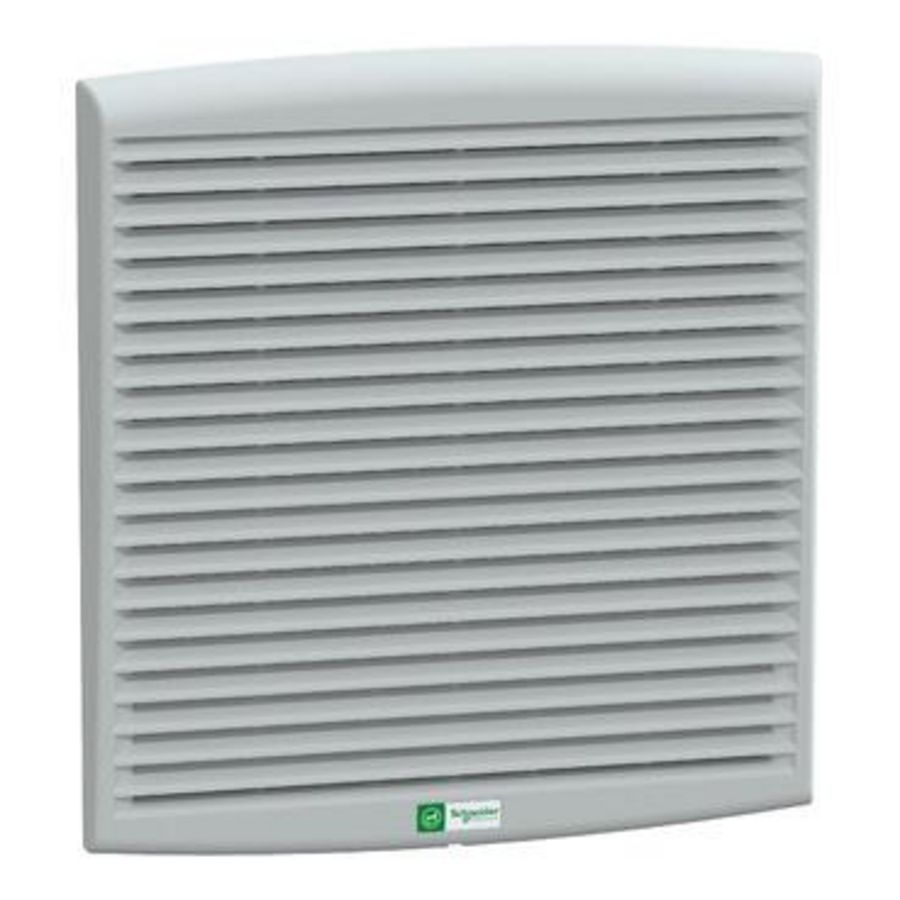 Geforceerde ventilatie IP54 560m3/u 230V Rooster / ClimaSys