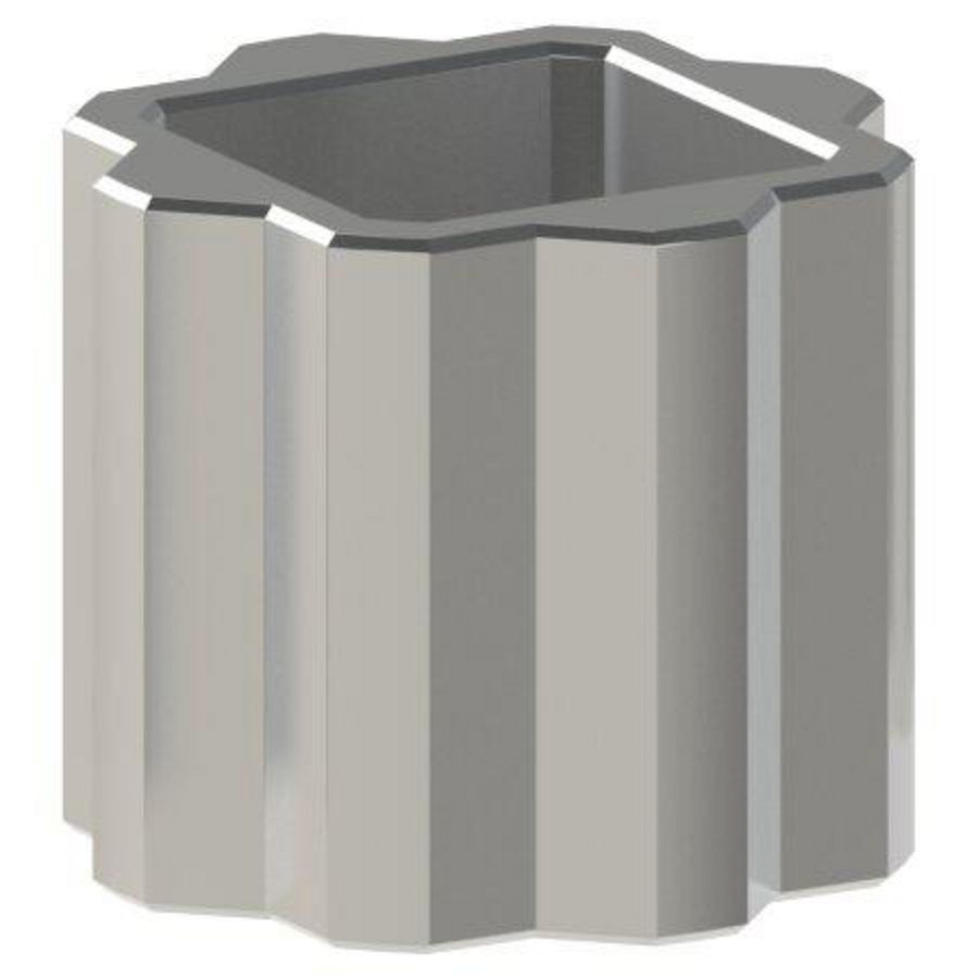Verloopstuk Ster Inox 316 22x17x19mm PSA.22/17 VVE=40
