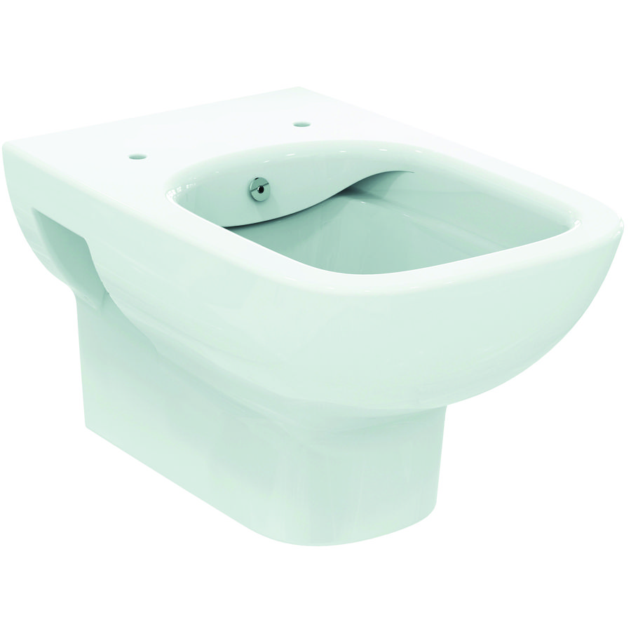 Wandcloset I.LIFE-A 540mm rechthoekig met bidetfunctie rimless diepspoel wit (excl. zitting)