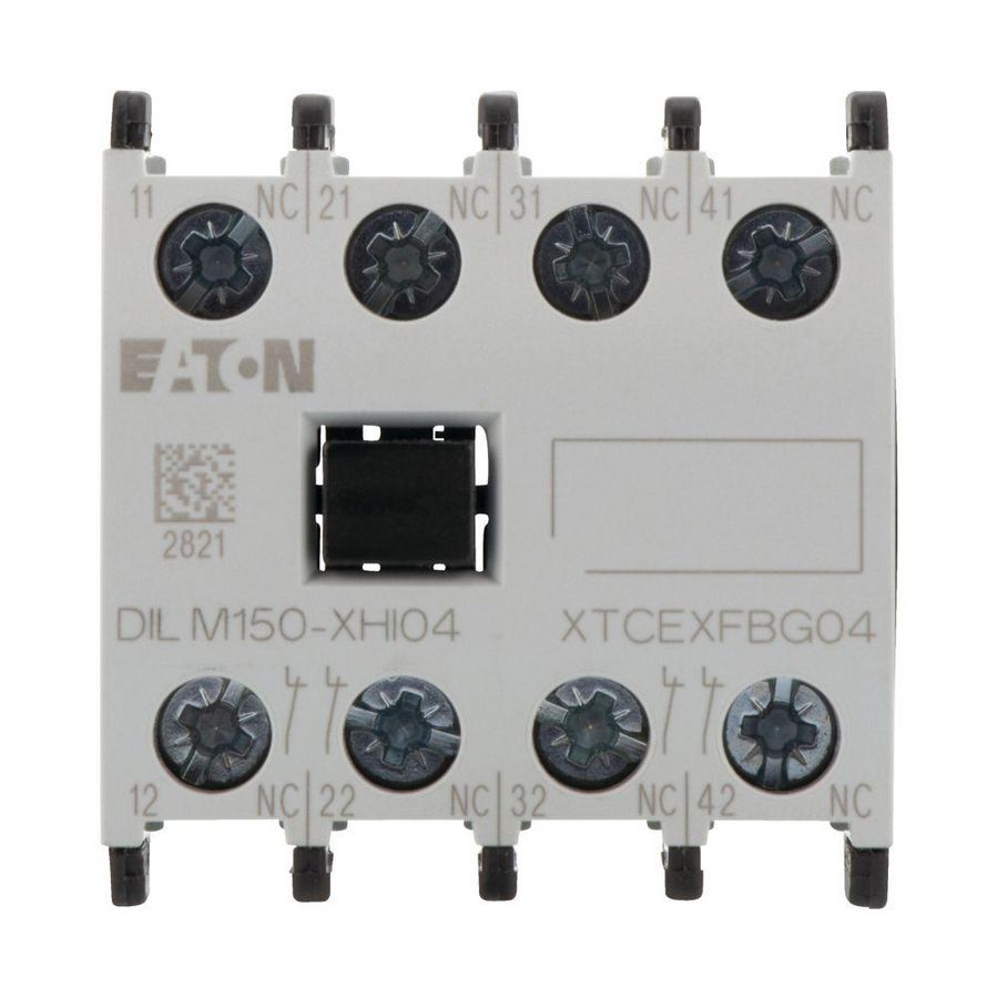 Hulpcontactblok DILM40..170 DILMP63..200 hulpc. 0m 4v VVE=5