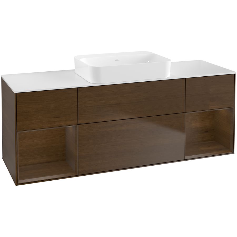 Wastafelonderkast Finion 1600x603x501mm W.Veneer G741GNGN