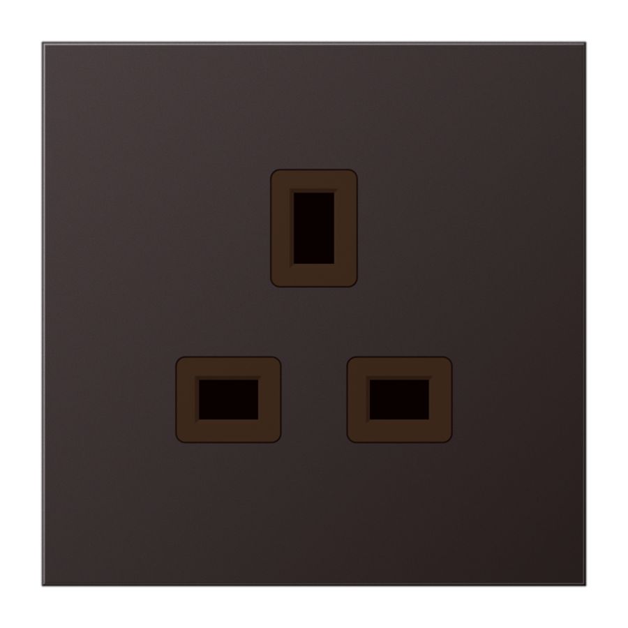 Wandcontactdoos Dark British Stand. LS