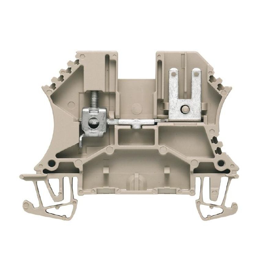 Doorvoerklem d.beige 2.5mm2 12 VVE=100