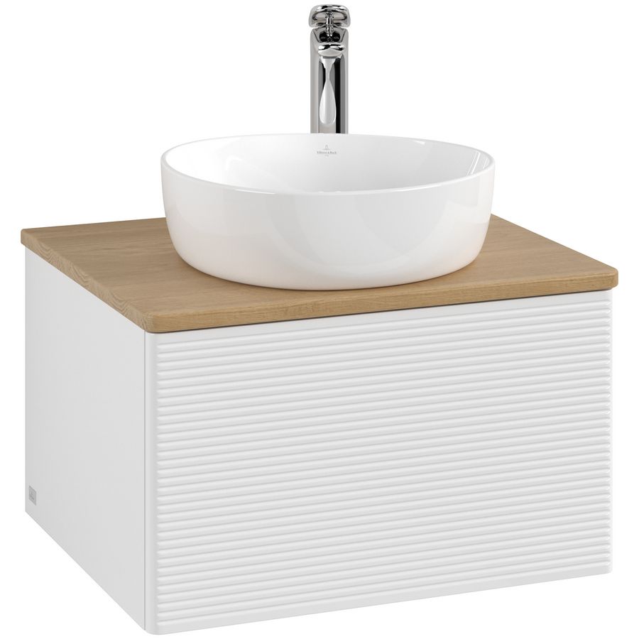Wastafelonderkast Antao 600x360x500mm G.White.L L29151GF