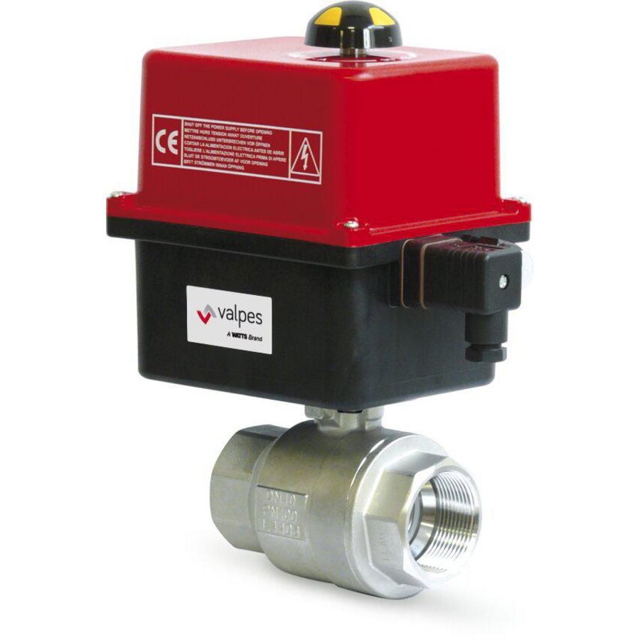 Kogelkraan Inox 2-weg DN40 Elektr.bediening ER35 26s 220V