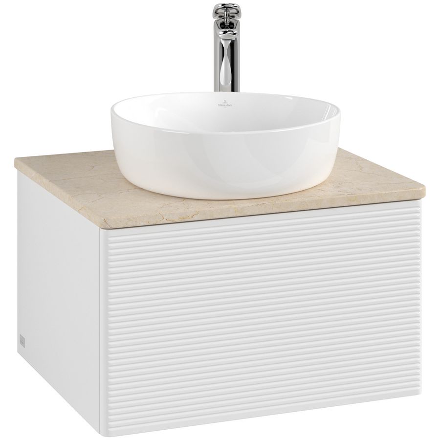 Wastafelonderkast Antao 600x360x500mm G.White.L L29153GF