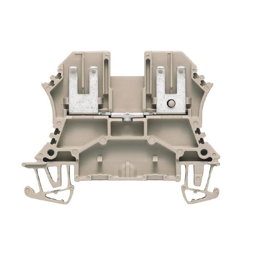 Doorvoerklem Flat-blade d.beige 1mm2 VVE=100