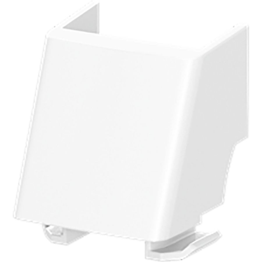 Kanaaladapter / kabelinvoer K/P-25 b-AP+ alpine wit i.c.m. montageplaat (2087 APJ-524-503)