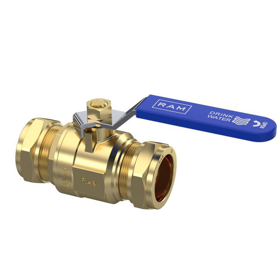 Kogelkraan S28 28mm blind4 VVE=4