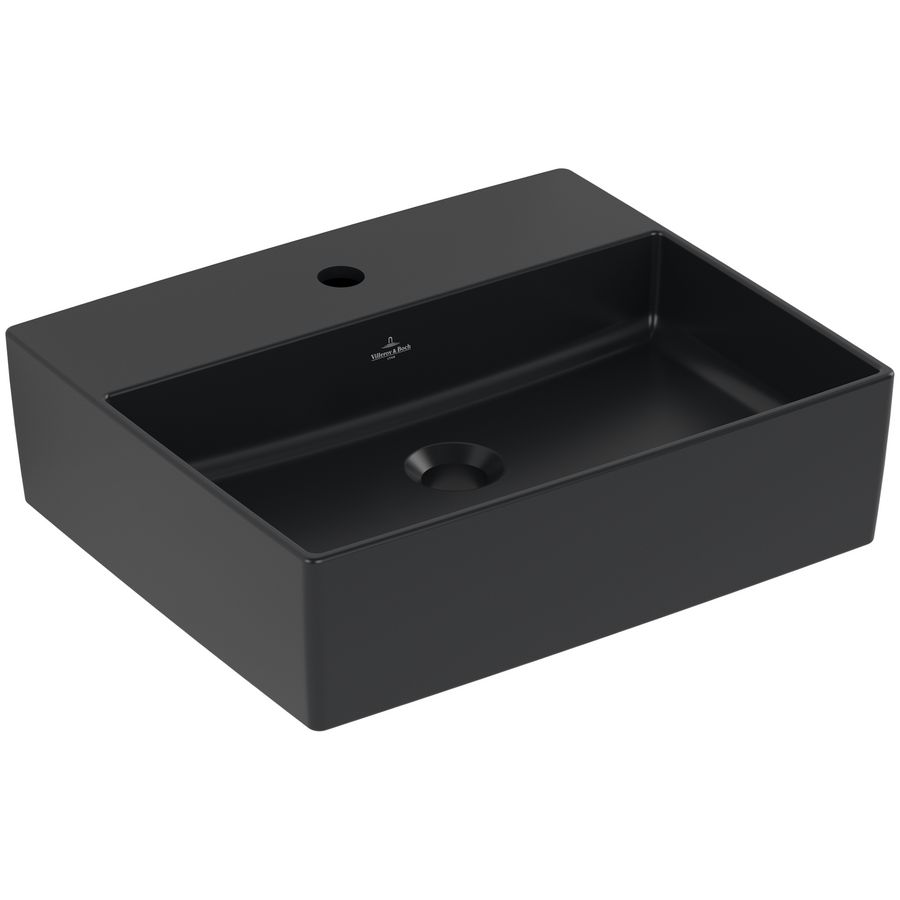 Opzetwastafel Memento 2.0 500x420mm Pure Black CeramicPlus 4A0751R7
