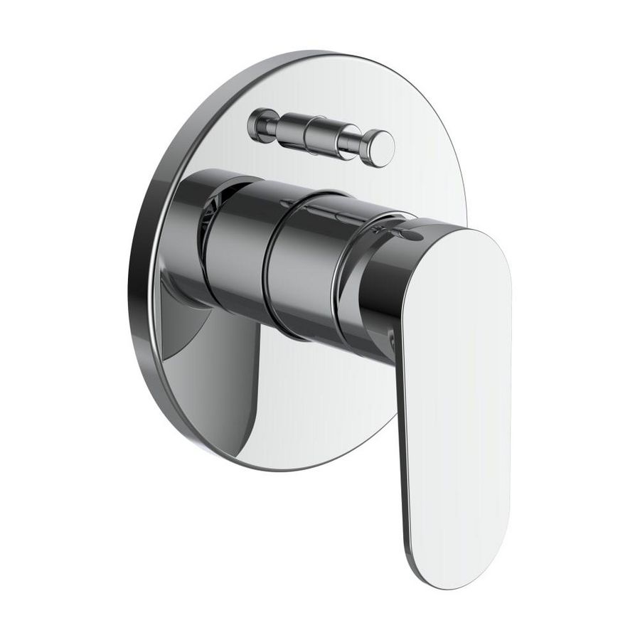 Set Voor Inbouw Bad/Douche Mengkraan Simi diverter chroom