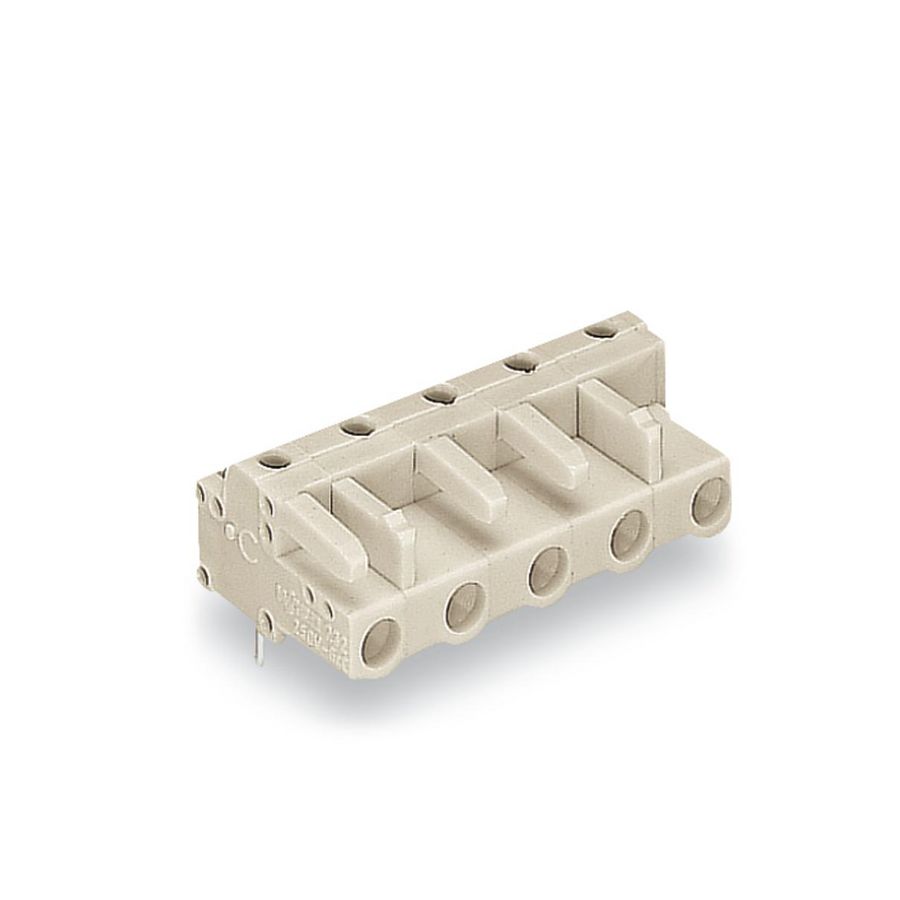 THT FE steker HA raster 7,5mm li.grijs 722-833 VVE=100