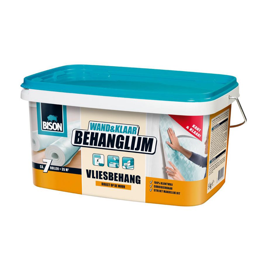 Wand&Klaar Behanglijm Vliesbehang 5kg