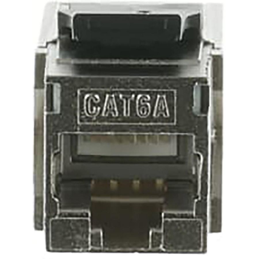 Koppeleenheid Keystone Mod Jack 90° H 2x RJ45 8(8) zilver (0229/05)