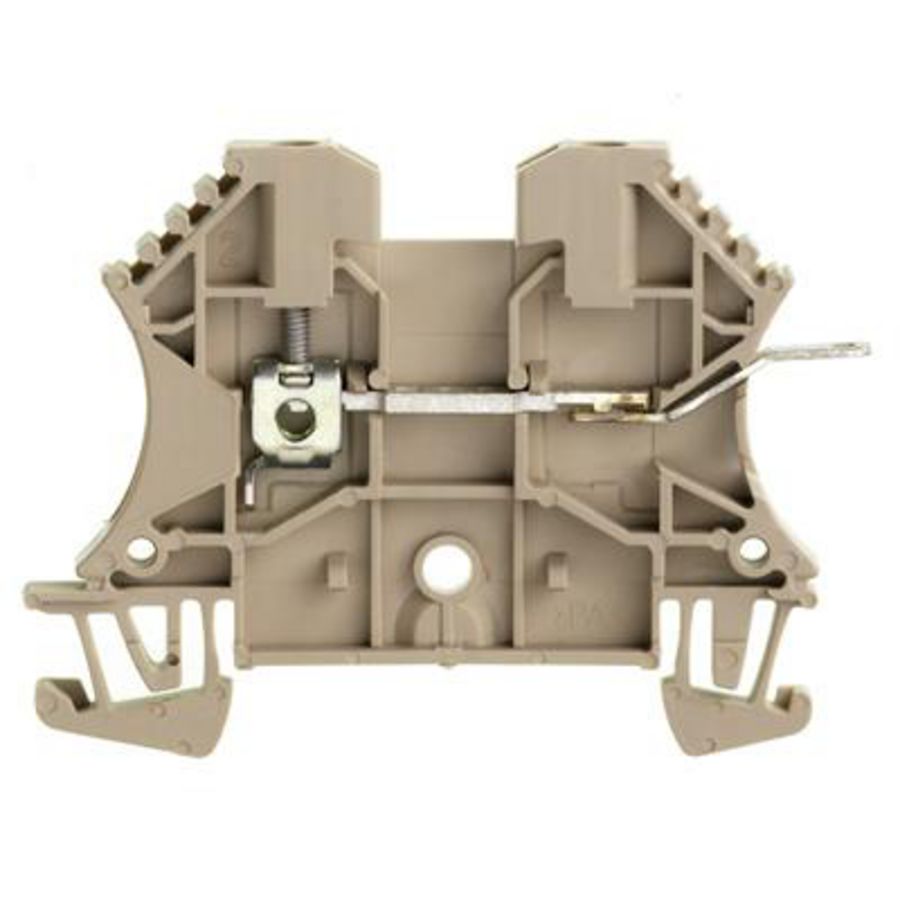 Doorvoerklem d.beige 2.5mm2 15 VVE=100