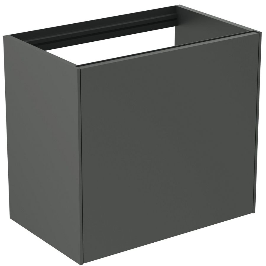 Conca wastafelmeubel 60x37x55cm 1 lade zonder afdekblad mat antraciet