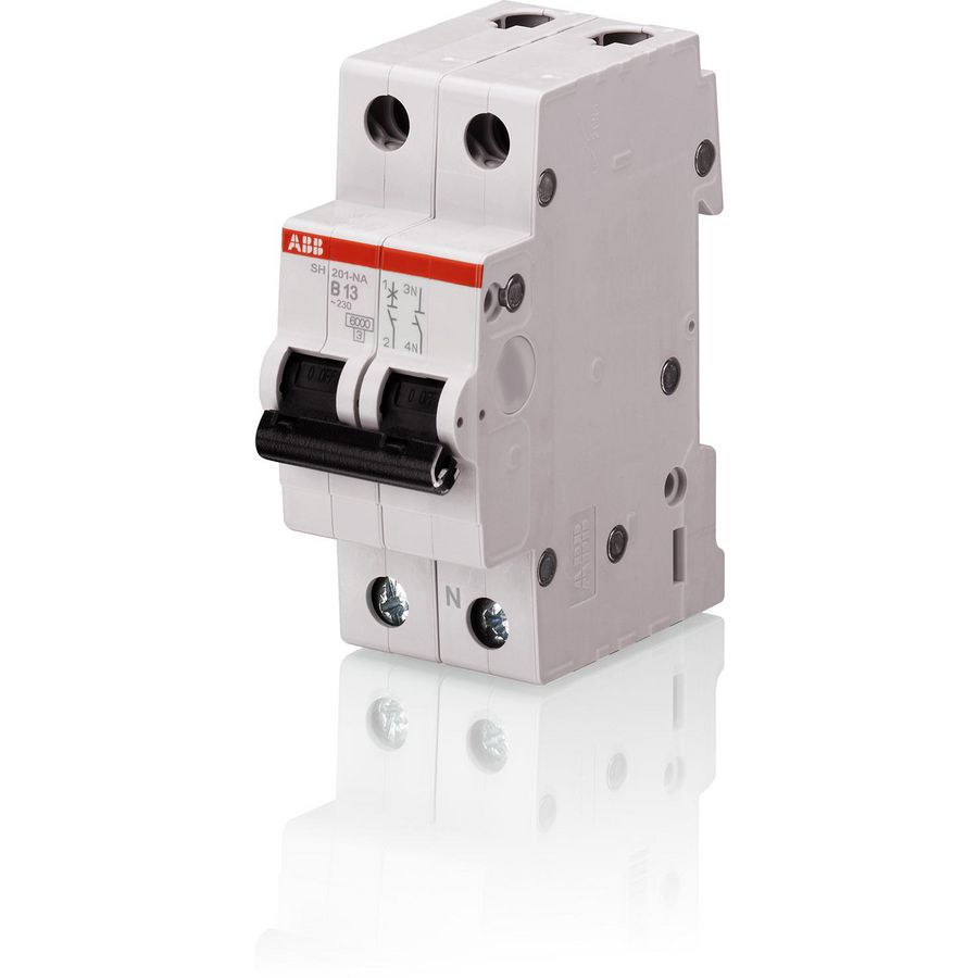 Installatieautomaat 1 polig+n 10A BkAr