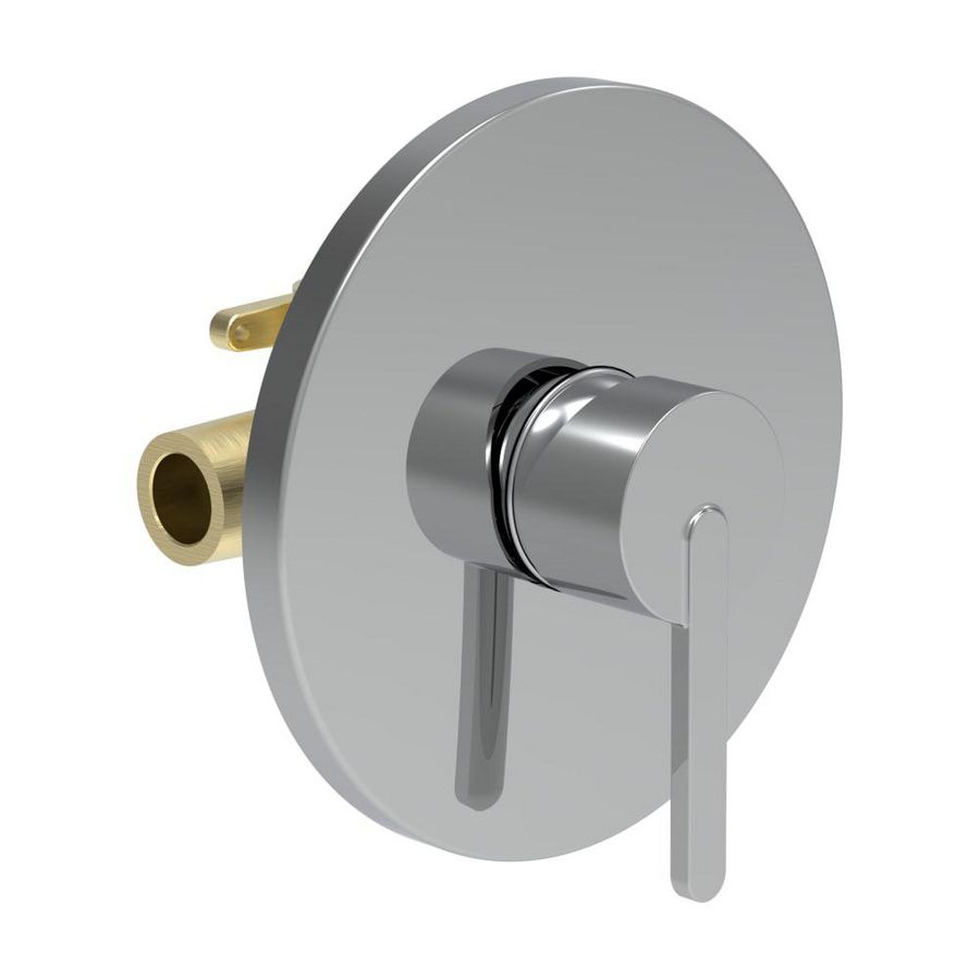 Inbouw douche mengkraan decor set chroom