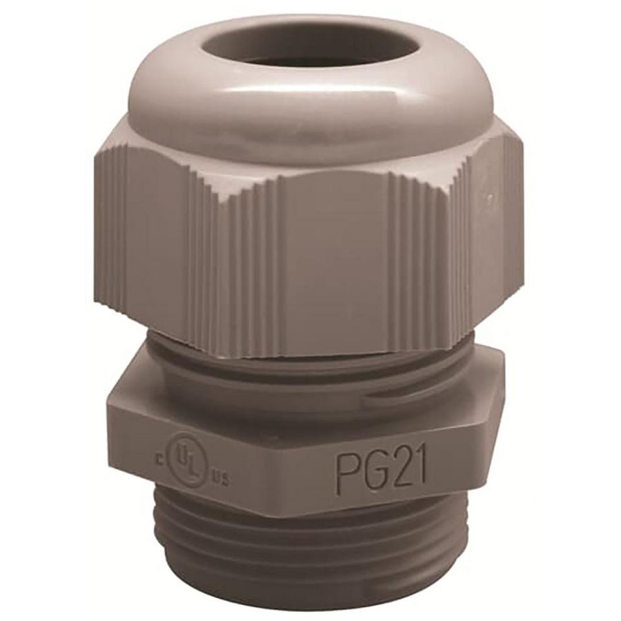 Wartel+lamellen poly 6 1/2NPT Reductor Grey RAL7001 VVE=20