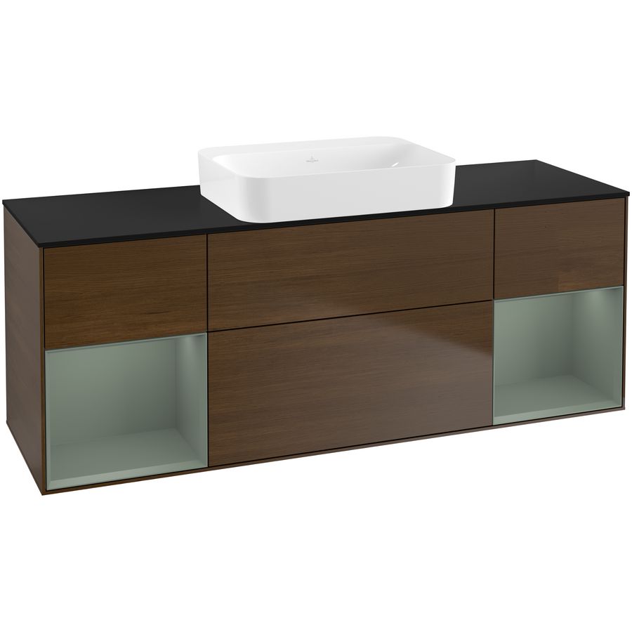 Wastafelonderkast Finion 1600x603x501mm W.Veneer G742GMGN