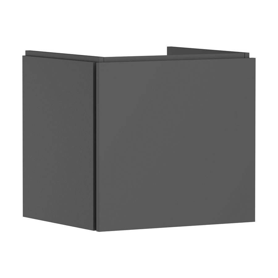 Badmeubel Xilesa E 530/470+1 lade wastafel Slate Matt Grey